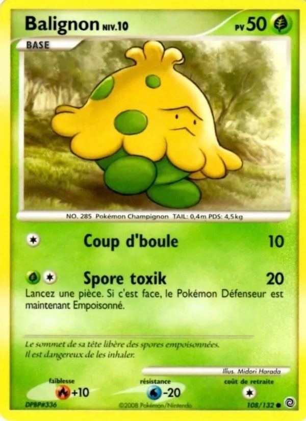 Balignon 108/132 - Merveilles Secrètes - Reverse - Pokémon JCC
