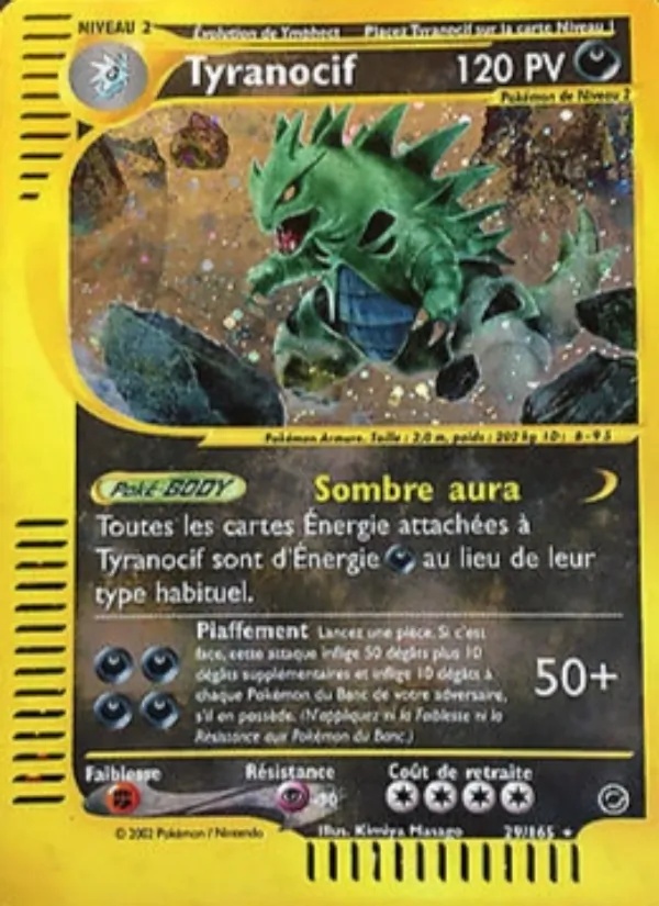 Tyranocif 29/165 - Expedition - Reverse - Pokémon JCC