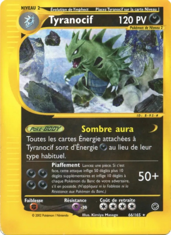 Tyranocif 66/165 - Expedition - Reverse - Pokémon JCC