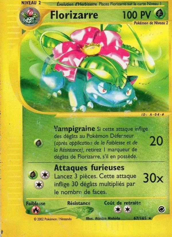 Florizarre 67/165 - Expedition - Reverse - Pokémon JCC