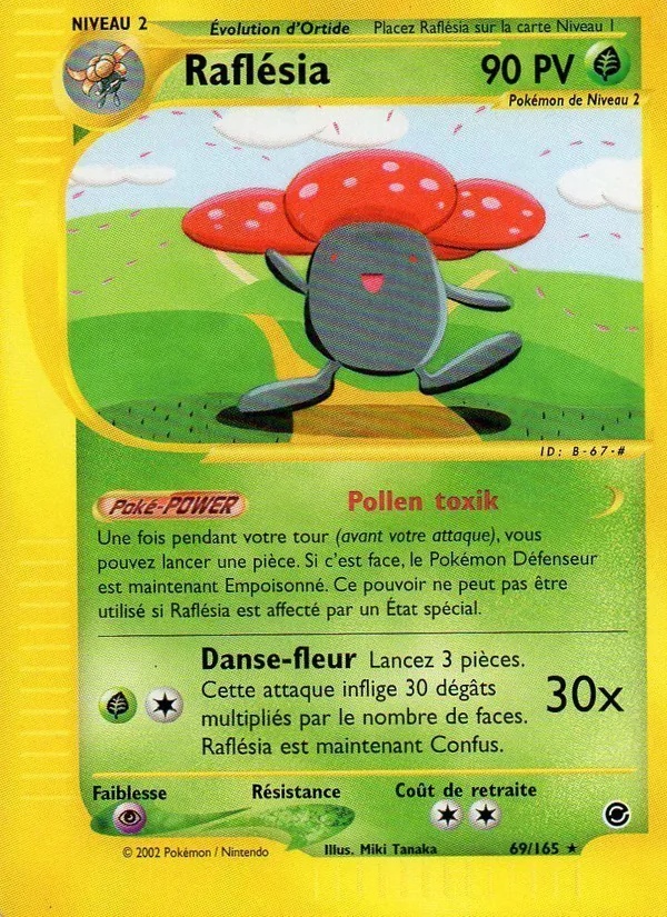 Raflésia 69/165 - Expedition - Reverse - Pokémon JCC