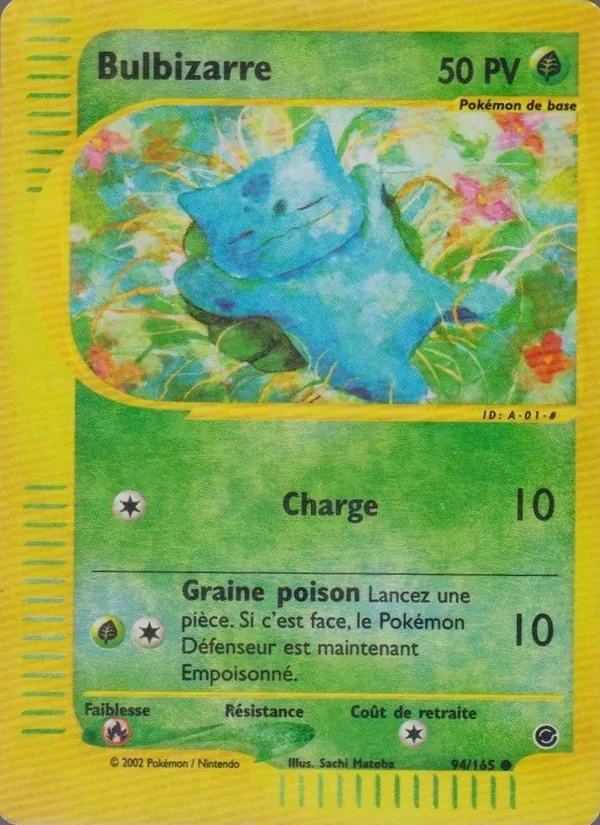 Bulbizarre 94/165 - Expedition - Reverse - Pokémon JCC
