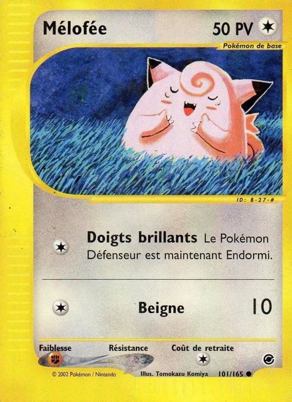 Mélofée 101/165 - Expedition - Reverse - Pokémon JCC