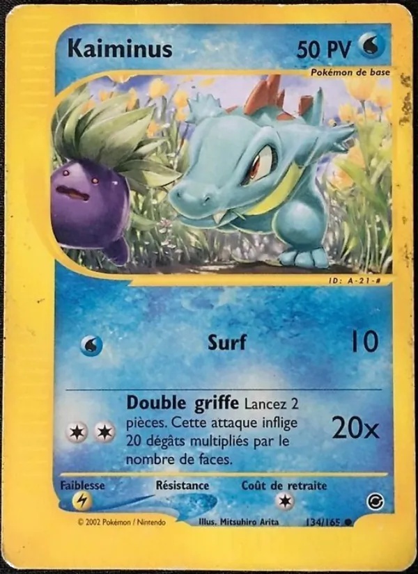 Kaiminus 134/165 - Expedition - Reverse - Pokémon JCC