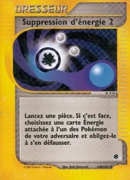 Suppression d'énergie 140/165 - Expedition - Reverse - Pokémon JCC