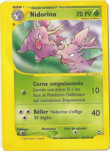Nidorino 55/147 Reverse