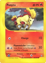 Ponyta 102/147 - Aquapolis - Reverse - Pokémon JCC