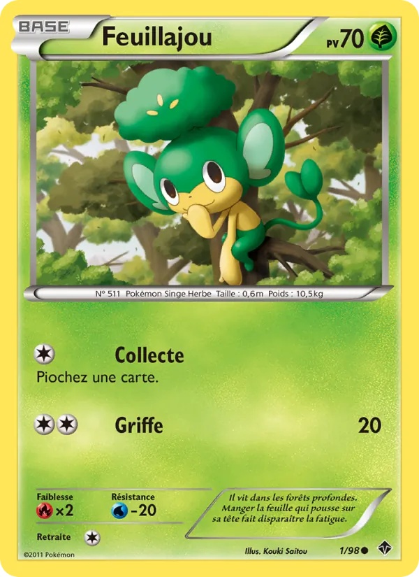 Feuillajou 1/98 - Pouvoirs Émergents - Pokémon JCC