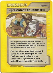 Représentant de commerce 137/147 Reverse