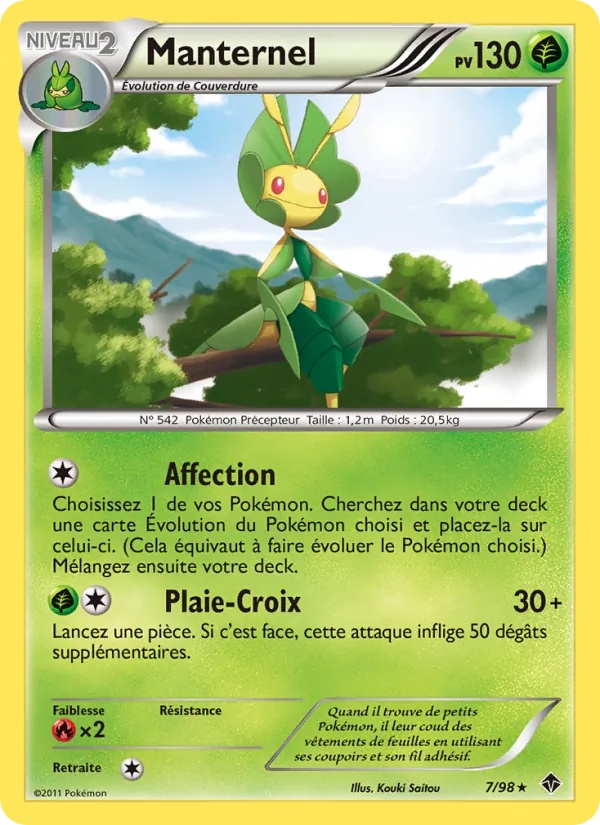 Manternel 7/98 - Pouvoirs Émergents - Pokémon JCC