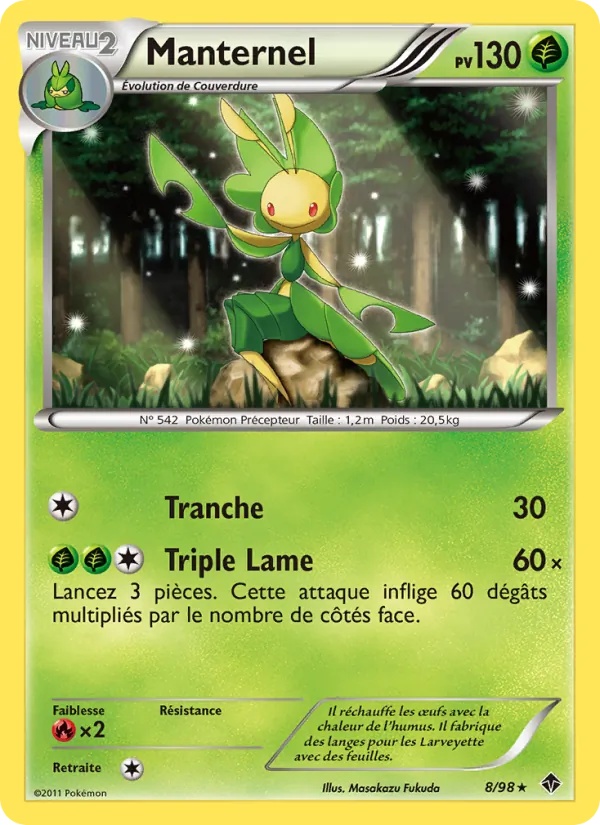 Manternel 8/98 - Pouvoirs Émergents - Pokémon JCC