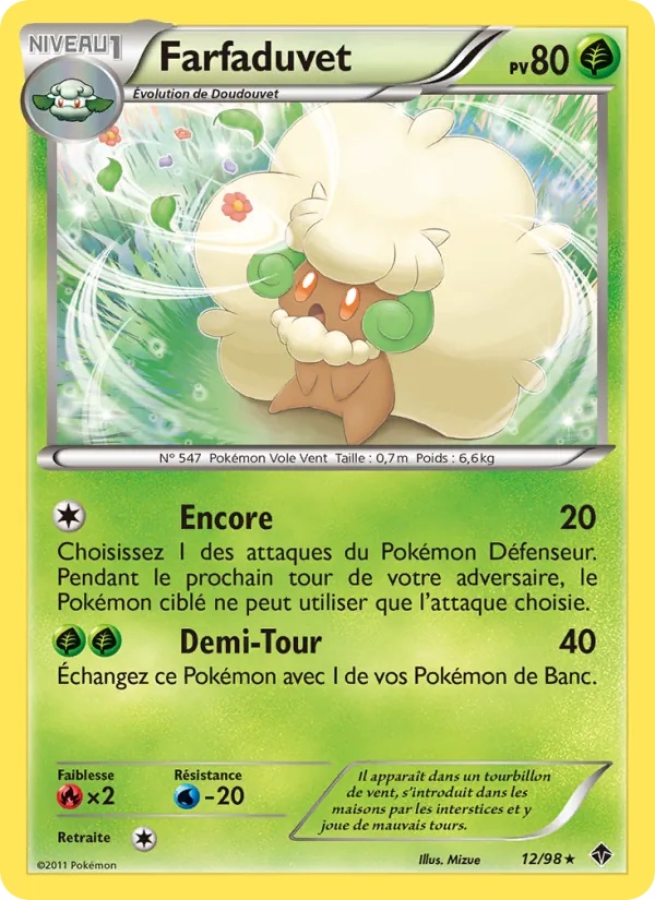 Farfaduvet 12/98 - Pouvoirs Émergents - Pokémon JCC