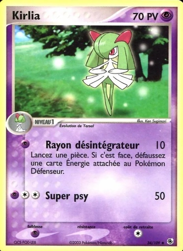 Kirlia 34/109 Reverse