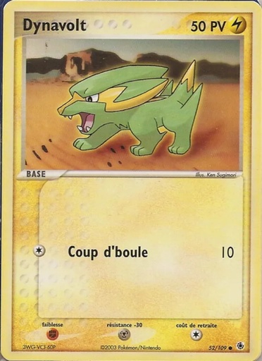 Dynavolt 52/109 Reverse