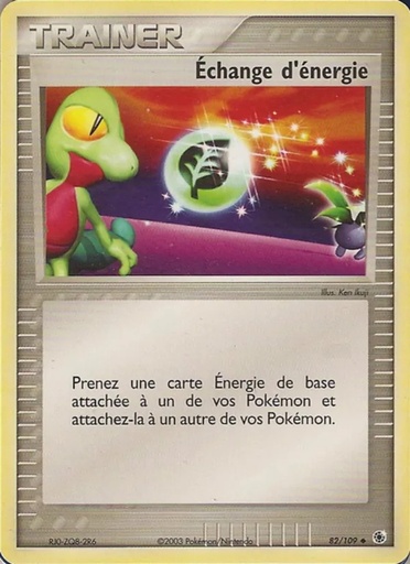 Échange d'énergie 82/109 Reverse