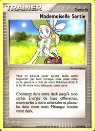 Mademoiselle Sortie 83/109 - EX Rubis & Saphir - Reverse - Pokémon JCC