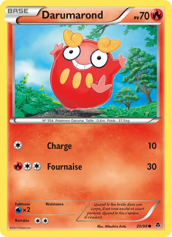 Darumarond 20/98 - Pouvoirs Émergents - Pokémon JCC
