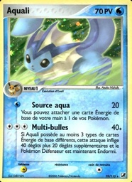 Aquali 19/115 Holo Logo de la série