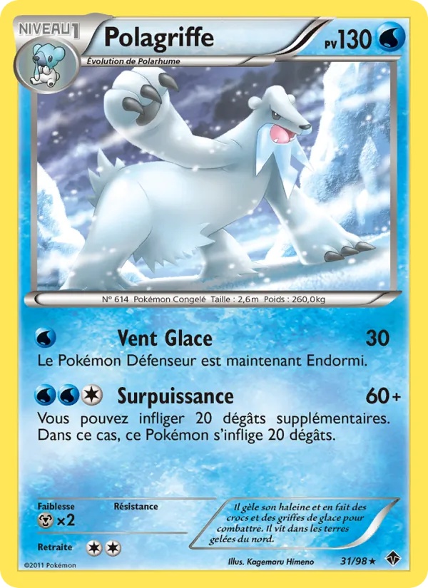 Polagriffe 31/98 - Pouvoirs Émergents - Pokémon JCC