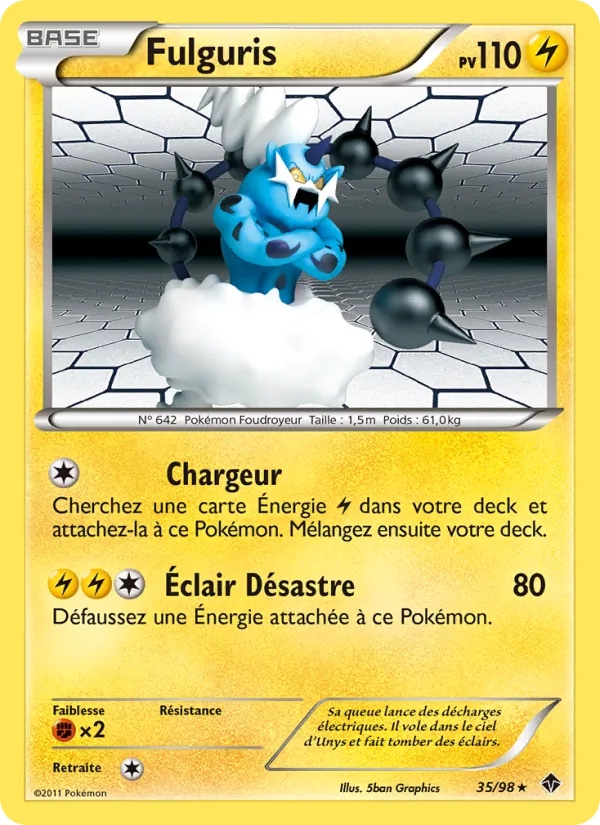 Fulguris 35/98 - Pouvoirs Émergents - Pokémon JCC