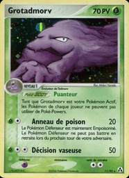 Grotadmorv 11/92 - EX Créateurs de légendes - Holo Logo de la série - Pokémon JCC