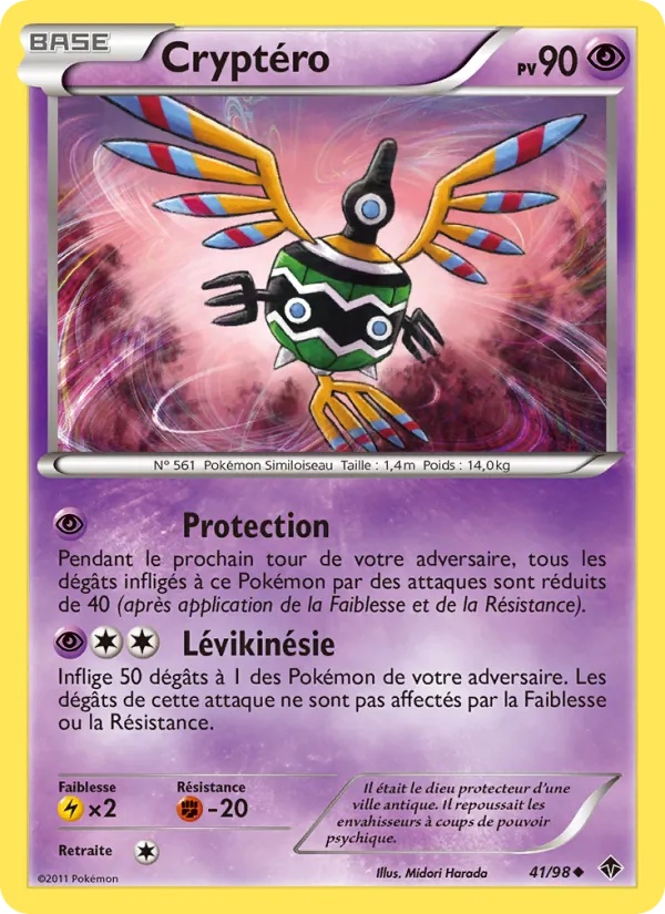 Cryptéro 41/98 - Pouvoirs Émergents - Pokémon JCC
