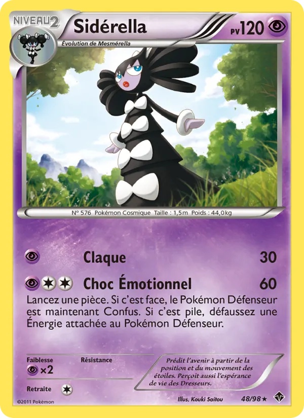 Sidérella 48/98 - Pouvoirs Émergents - Pokémon JCC