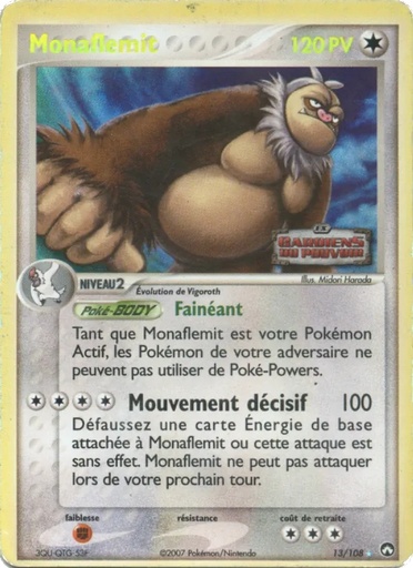 Monaflèmit 13/108 Holo Logo de la série