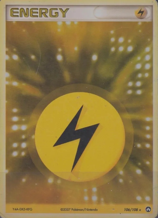 Énergie Électrique 106/108 - EX Gardiens du Pouvoir - Holo - Pokémon JCC