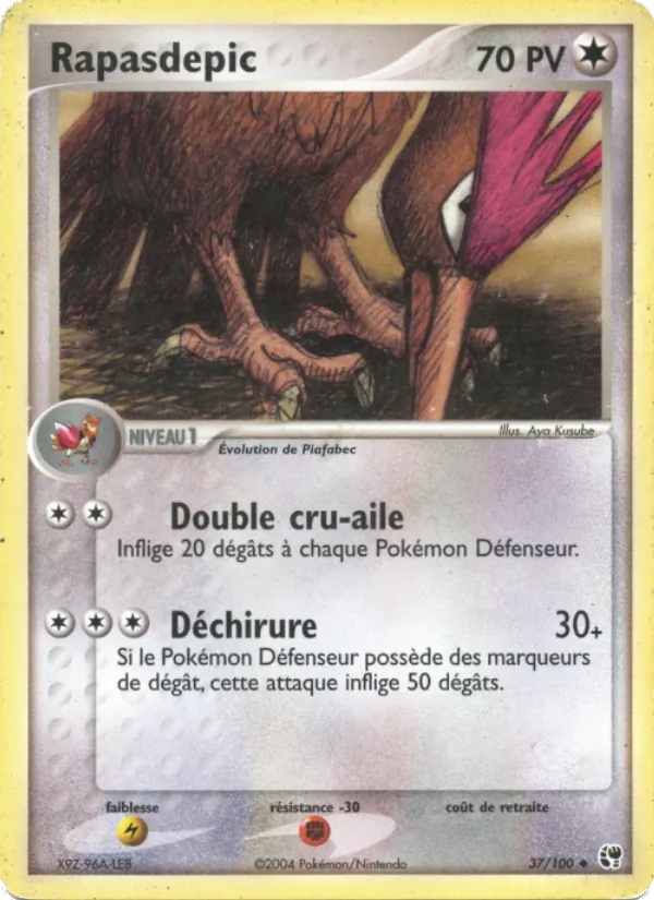 Rapasdepic 37/100 - EX Tempête de sable - Reverse - Pokémon JCC