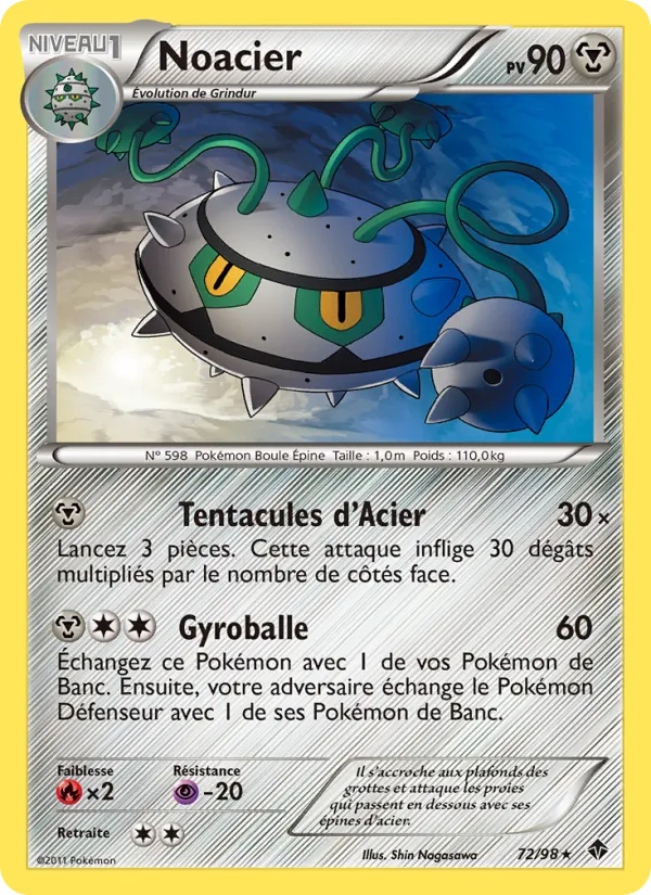 Noacier 72/98 - Pouvoirs Émergents - Pokémon JCC