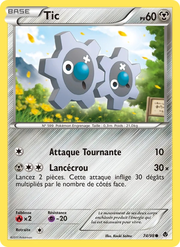 Tic 74/98 - Pouvoirs Émergents - Pokémon JCC