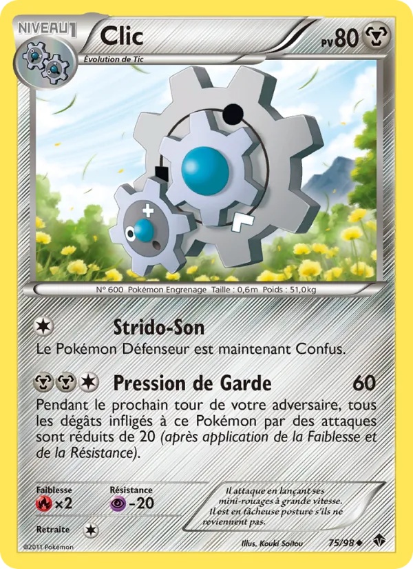 Clic 75/98 - Pouvoirs Émergents - Pokémon JCC