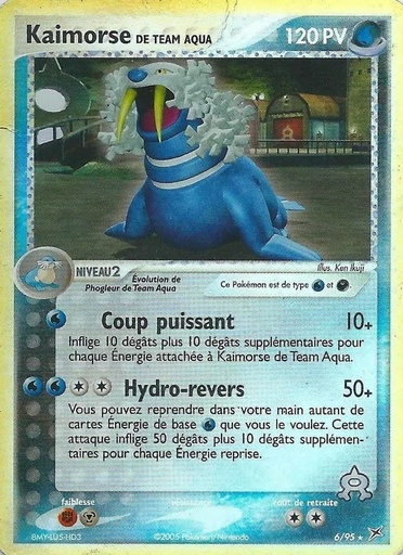 Kaimorse de Team Aqua 6/95 Reverse