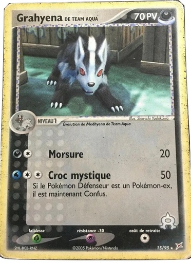 Grahyena de Team Aqua 15/95 Reverse