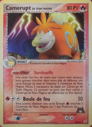 Camerupt de Team Magma 19/95 - EX Team Magma vs Team Aqua - Reverse - Pokémon JCC