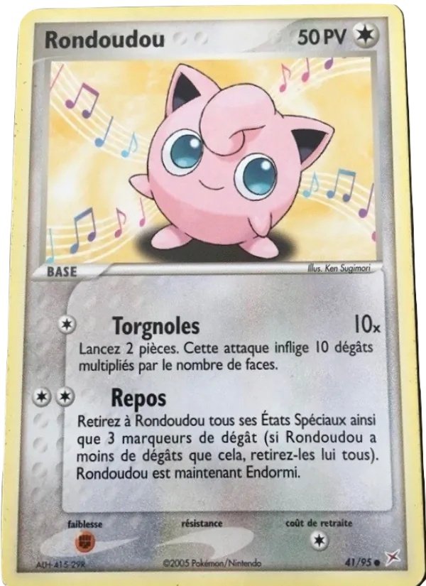 Rondoudou 41/95 - EX Team Magma vs Team Aqua - Reverse - Pokémon JCC
