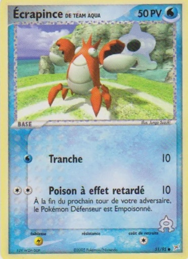 Écrapince de Team Aqua 51/95 Reverse