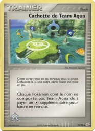 Cachette de Team Aqua 78/95 Reverse