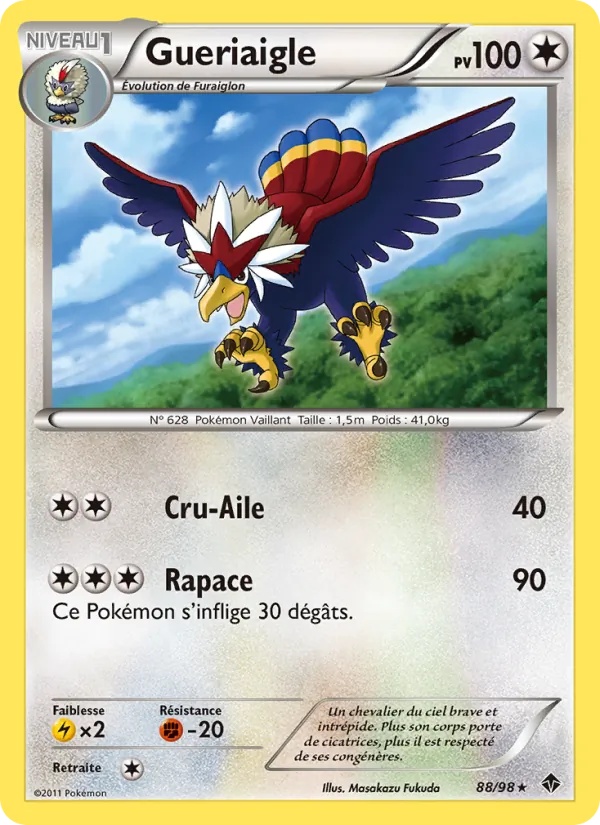 Gueriaigle 88/98 - Pouvoirs Émergents - Pokémon JCC
