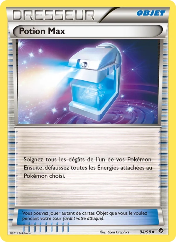 Potion Max 94/98 - Pouvoirs Émergents - Pokémon JCC