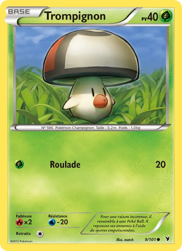 Trompignon 9/101 - Nobles Victoires - Pokémon JCC