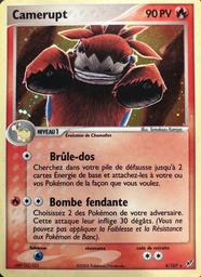 Camerupt 4/107 - EX Deoxys - Holo Logo de la série - Pokémon JCC