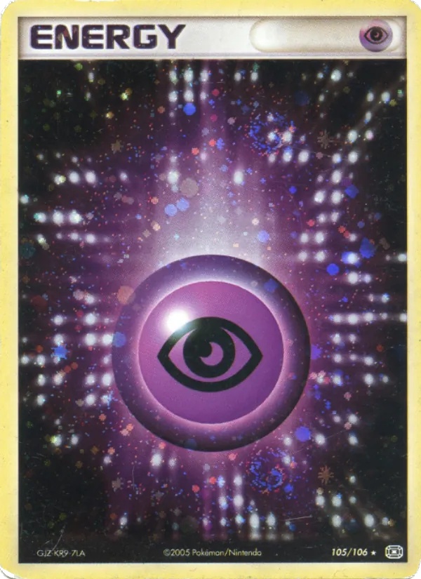 Énergie Psy 105/106 - EX Émeraude - Holo - Pokémon JCC