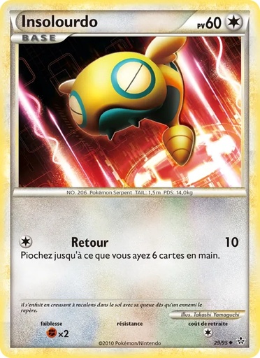 Insolourdo 29/95 Reverse