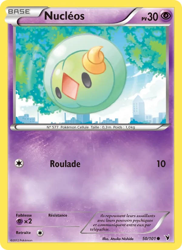 Nucléos 50/101 - Nobles Victoires - Pokémon JCC