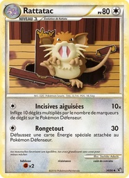 Rattatac 34/90 - Indomptable - Reverse - Pokémon JCC
