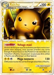 Raichu 83/90 - Indomptable - Holo - Pokémon JCC
