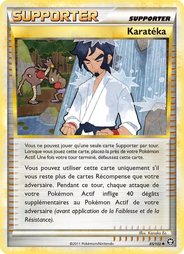Karatéka 85/102 - Triomphant - Reverse - Pokémon JCC