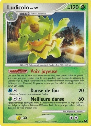 Ludicolo 34/127 Reverse